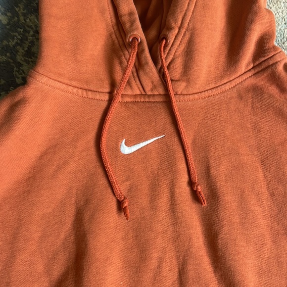 Nike Sportswear Phoenix Fleece Sweatshirt - Small - Orange - Picture 2 of 3